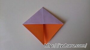 Ｂ　簡単！折り紙遊び★ひよこの折り方_html_47c75589
